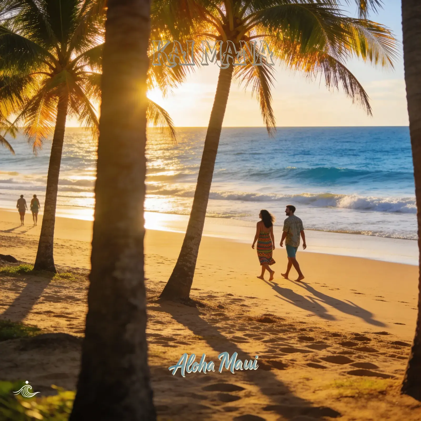 Aloha Maui artwork from Kai Mana's Island Breeze collection