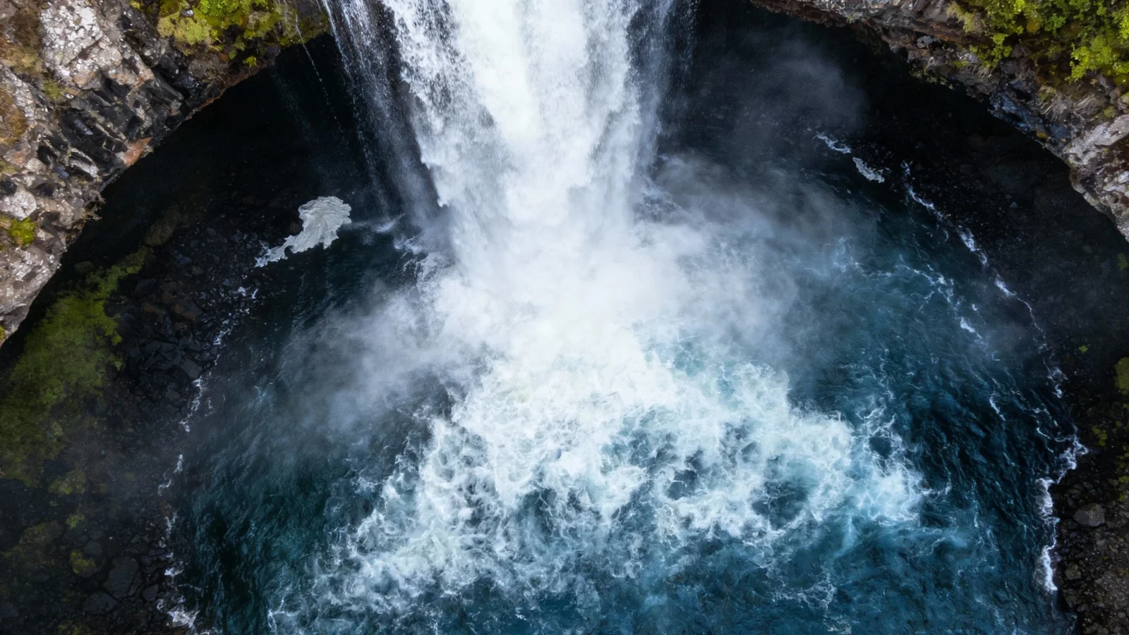 Double waterfall